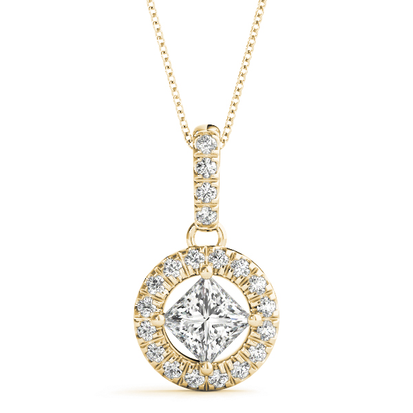 Tiffinee Lab-Created Diamond 4 Prong  Necklace