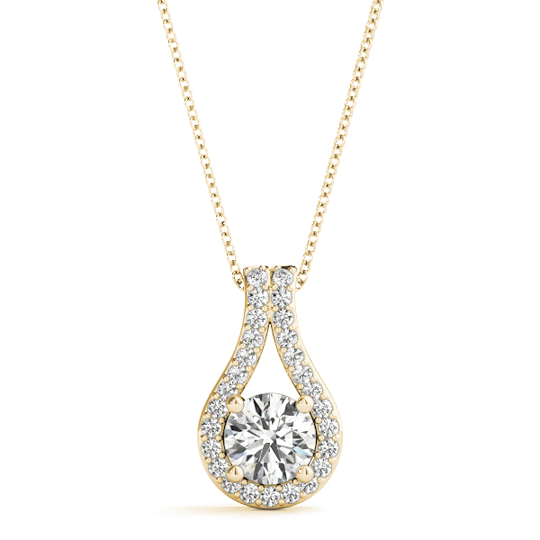 0.1 Ct Lab-Created Diamond Round Cut Tadita  in Silver 925
