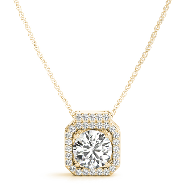 Tela Lab-Created Diamond 4 Prong  Necklace