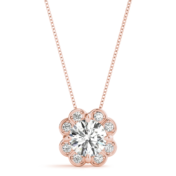 0.2 Ct Natural Diamond Round Cut Taletha  in Silver 925