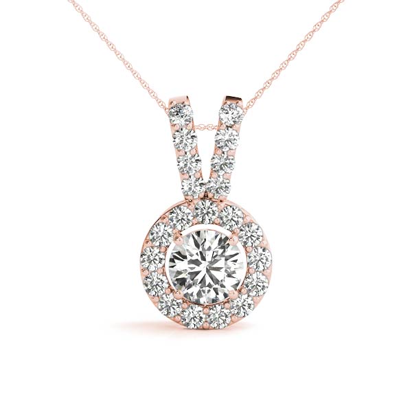 Tamarra Lab-Created Diamond 4 Prong  Necklace