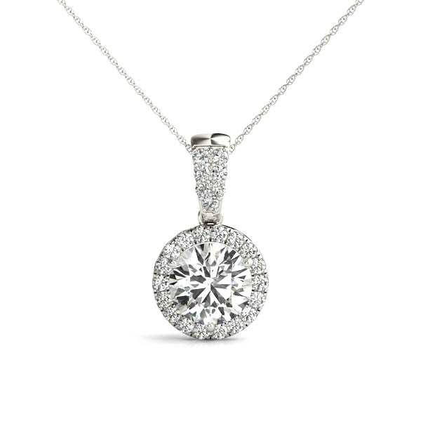 Taiba 0.20 - 3.00 Carat Natural Diamond 4 Prong  Necklace