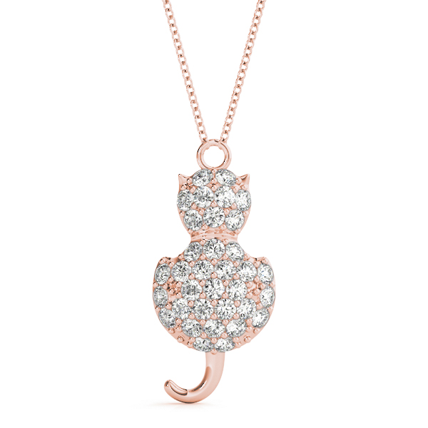 Thomas Natural Diamond Pave Set  Necklace