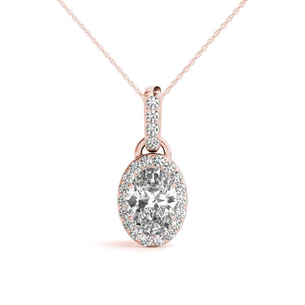 0.2 Ct Natural Diamond Oval Cut Toria  in Silver 925