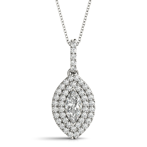 Tasa 0.30 - 3.00 Carat Lab-Created Diamond 2 Prong  Necklace