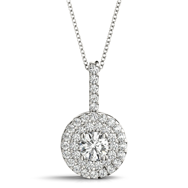 Tanda 0.25 - 3.00 Carat Natural Diamond 4 Prong  Necklace