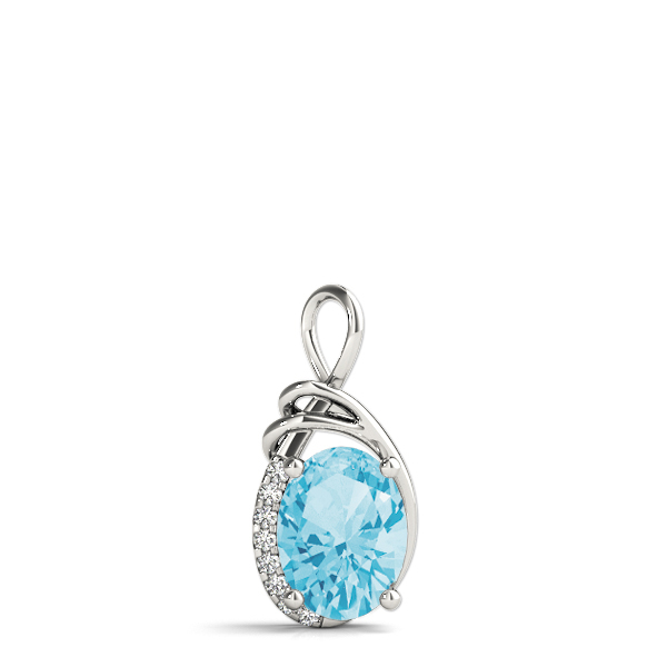 Taimi Aquamarine  Necklace