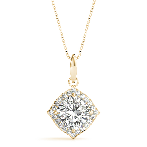 Tasia Natural Diamond 4 Prong  Necklace