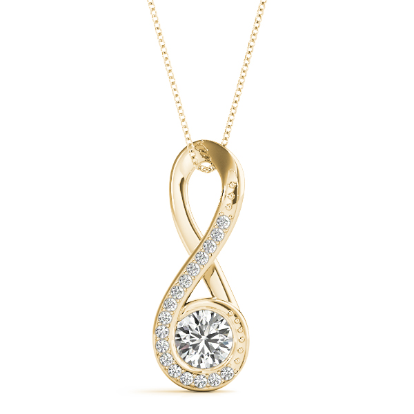 0.25 Ct Lab Grown Diamond Round Cut Taguhi  in Silver 925