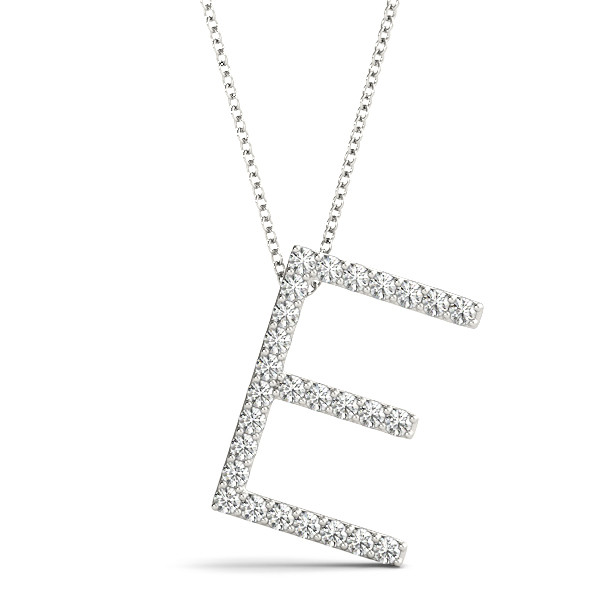 Elvin Natural Diamond Prong Set Necklace