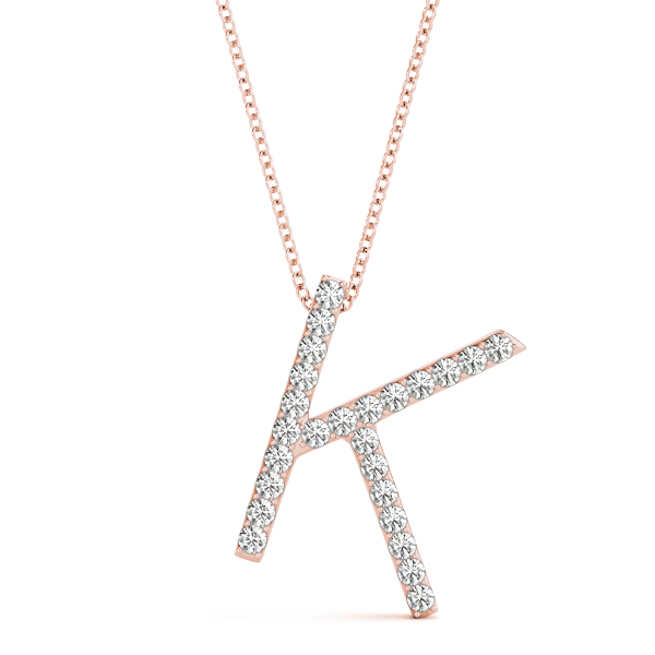 Kipton Natural Diamond Prong Set Necklace
