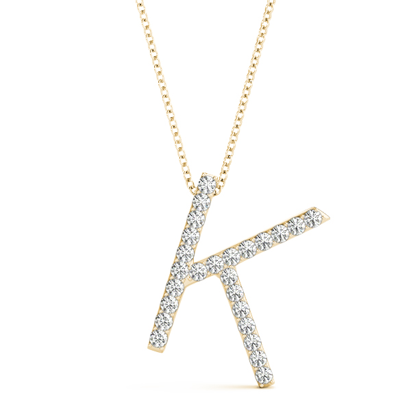 Kipton Natural Diamond Prong Set Necklace