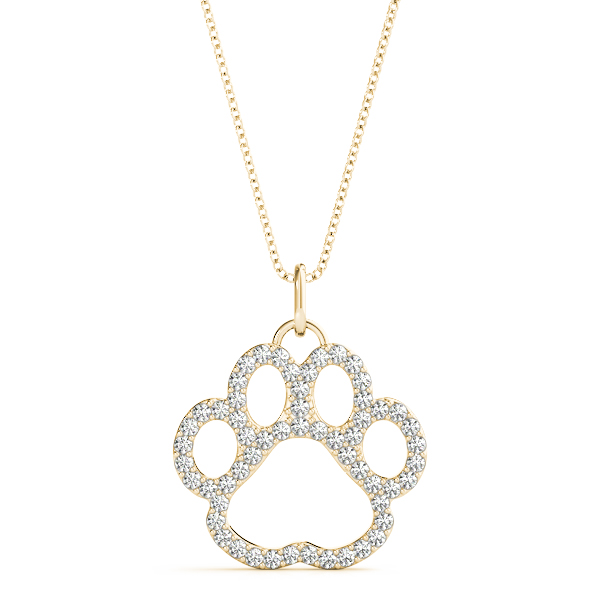 Ronnie Natural Diamond Pave Set  Necklace