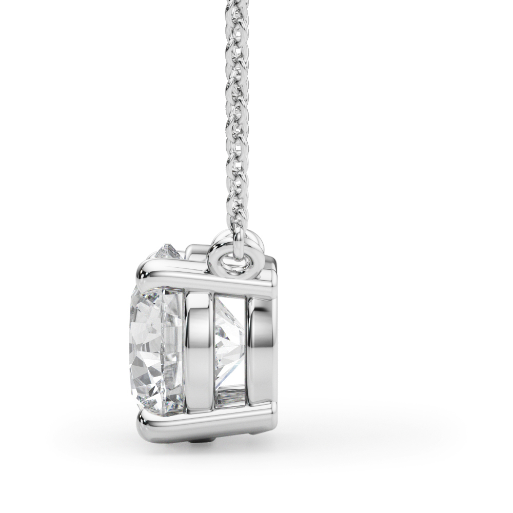 Roheis 4 Prong Solitaire Pendant Necklace | Sunshine Diamonds