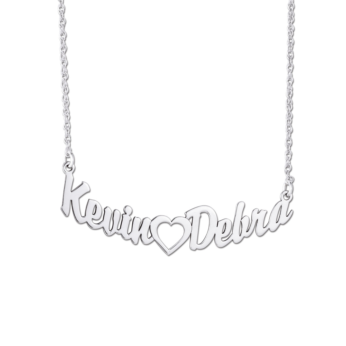 Trinity Gold Necklaces in Silver 925