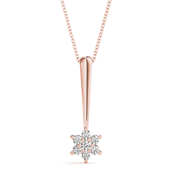 Lucus Natural Diamond Pave Set  Necklace