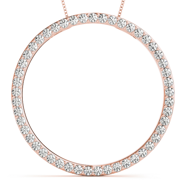 Ralph Natural Diamond Pave Set  Necklace