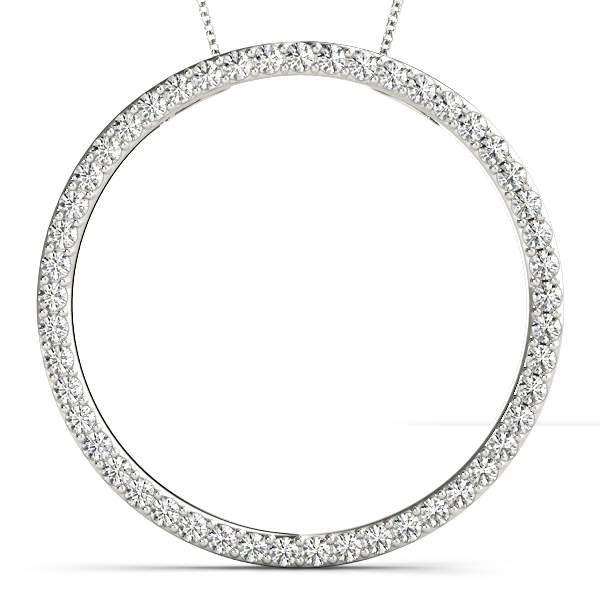 Ralph Natural Diamond Pave Set  Necklace