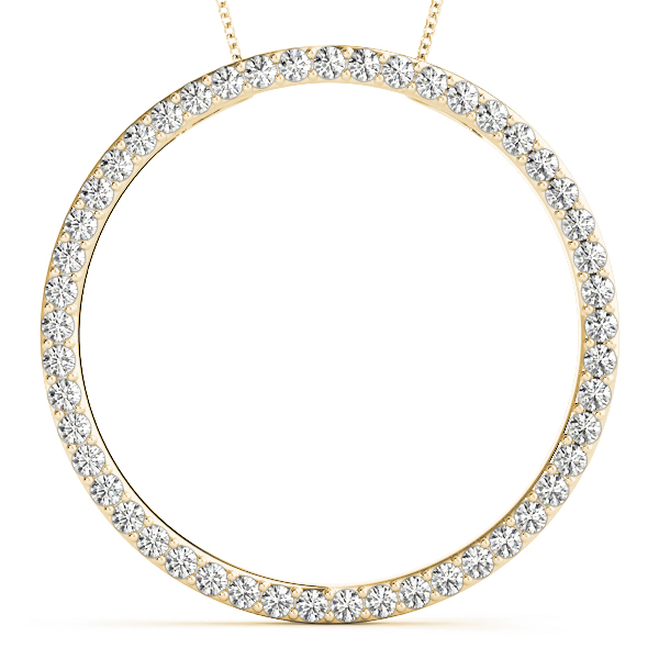 Ralph Natural Diamond Pave Set  Necklace