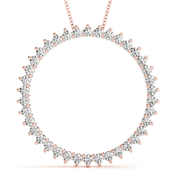 Harvey Natural Diamond Prong Set  Necklace