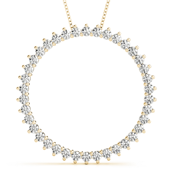 Harvey Natural Diamond Prong Set  Necklace