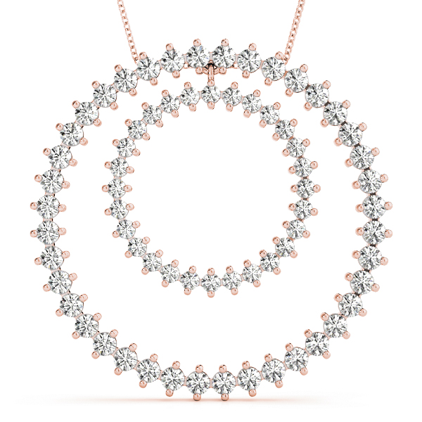 Callum Natural Diamond Pave Set  Necklace