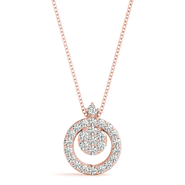 Torin Natural Diamond Prong Set  Necklace