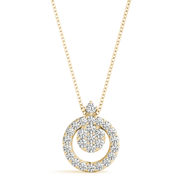Torin Natural Diamond Prong Set  Necklace