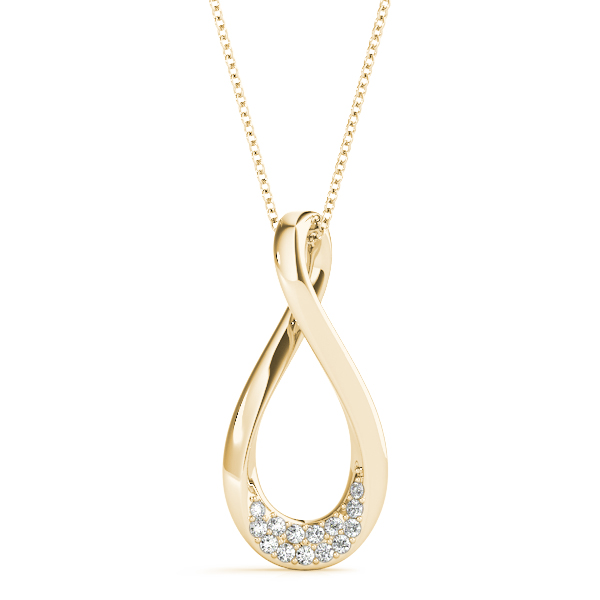 Zayn Natural Diamond Pave Set Necklace
