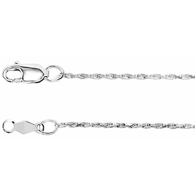 Iris Chain Necklaces in Silver 925