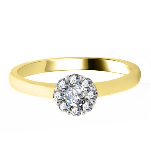 0.20 - 3.00 Carat Cluster Diamond Ring