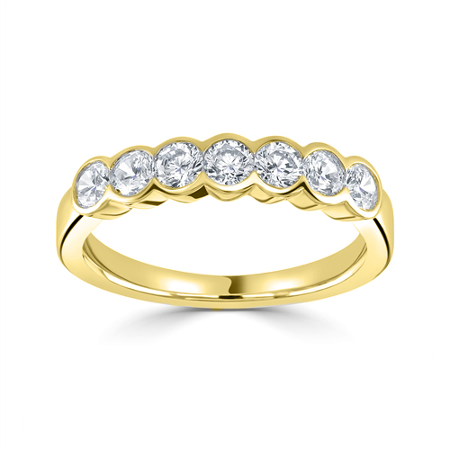 Dorita Natural Bezel  Diamond Ring