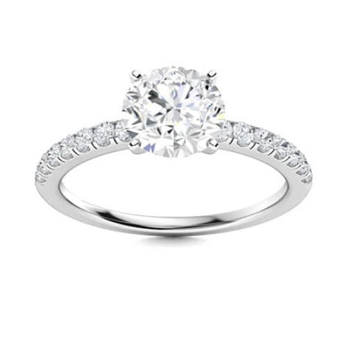 Cailla 0.20 - 3.00 Carat Natural 4 Prong  Diamond Ring