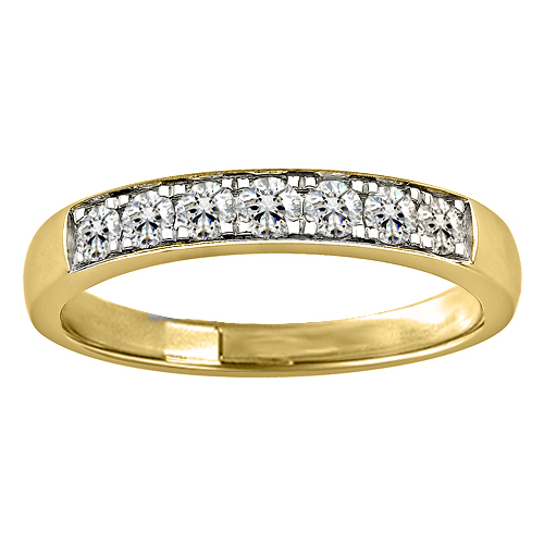 Elease Natural Pave Set  Diamond Ring