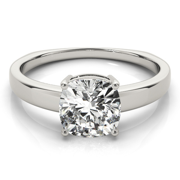 0.2 Ct Natural Diamond Round Cut Biana  Classic Solitaire Engagement Rings in Silver 925