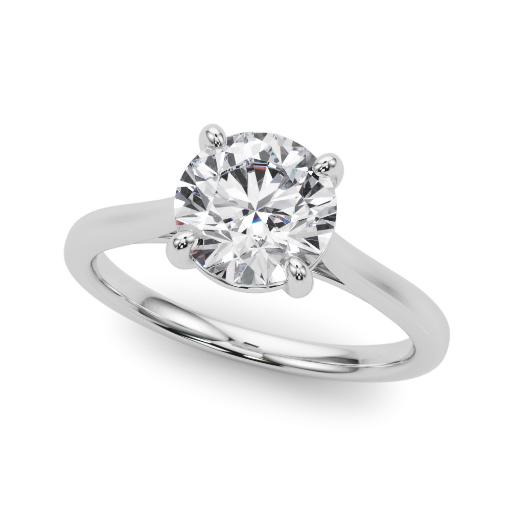 Amaranthe 4 Prong Classic Solitaire Diamond Ring | Sunshine Diamonds