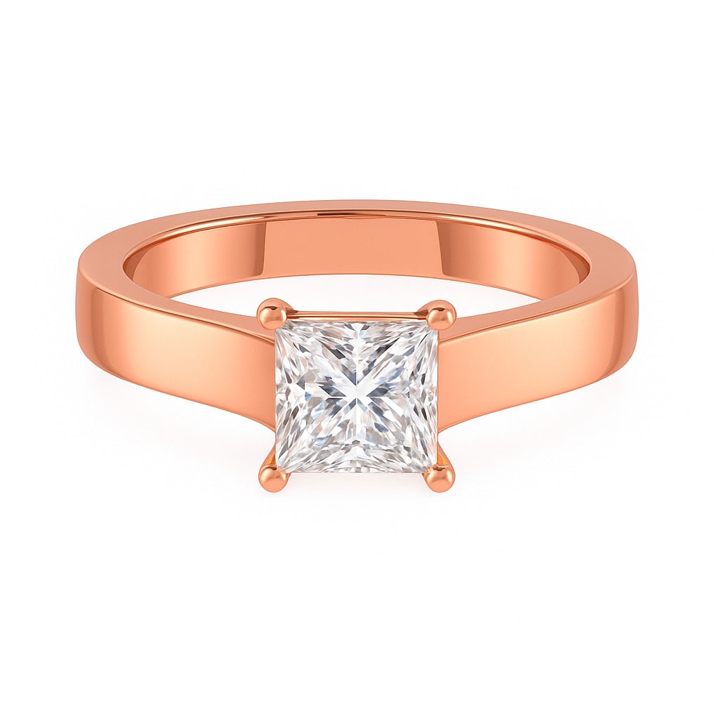 Bellina Natural 4 Prong  Diamond Ring