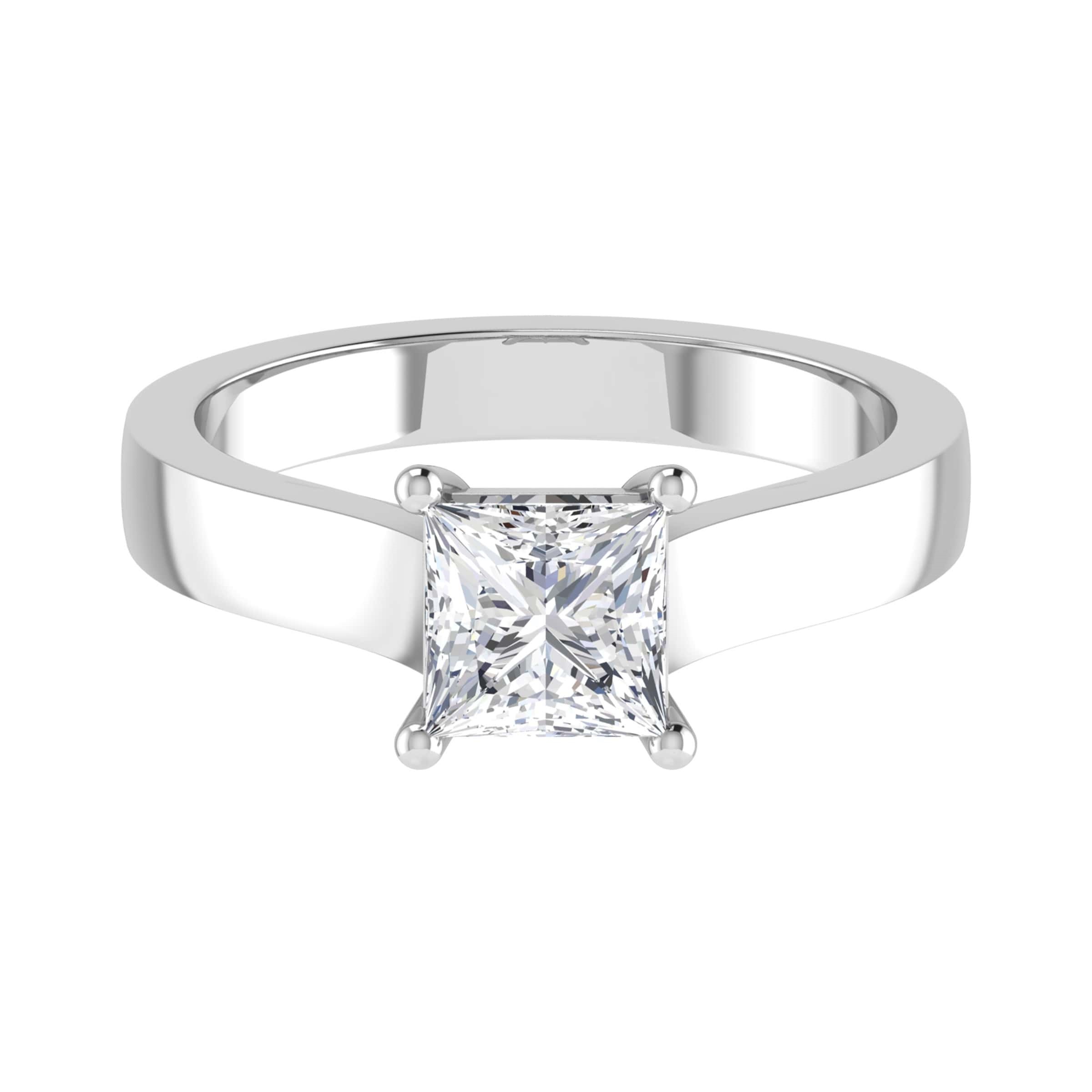 Bellina Natural 4 Prong  Diamond Ring