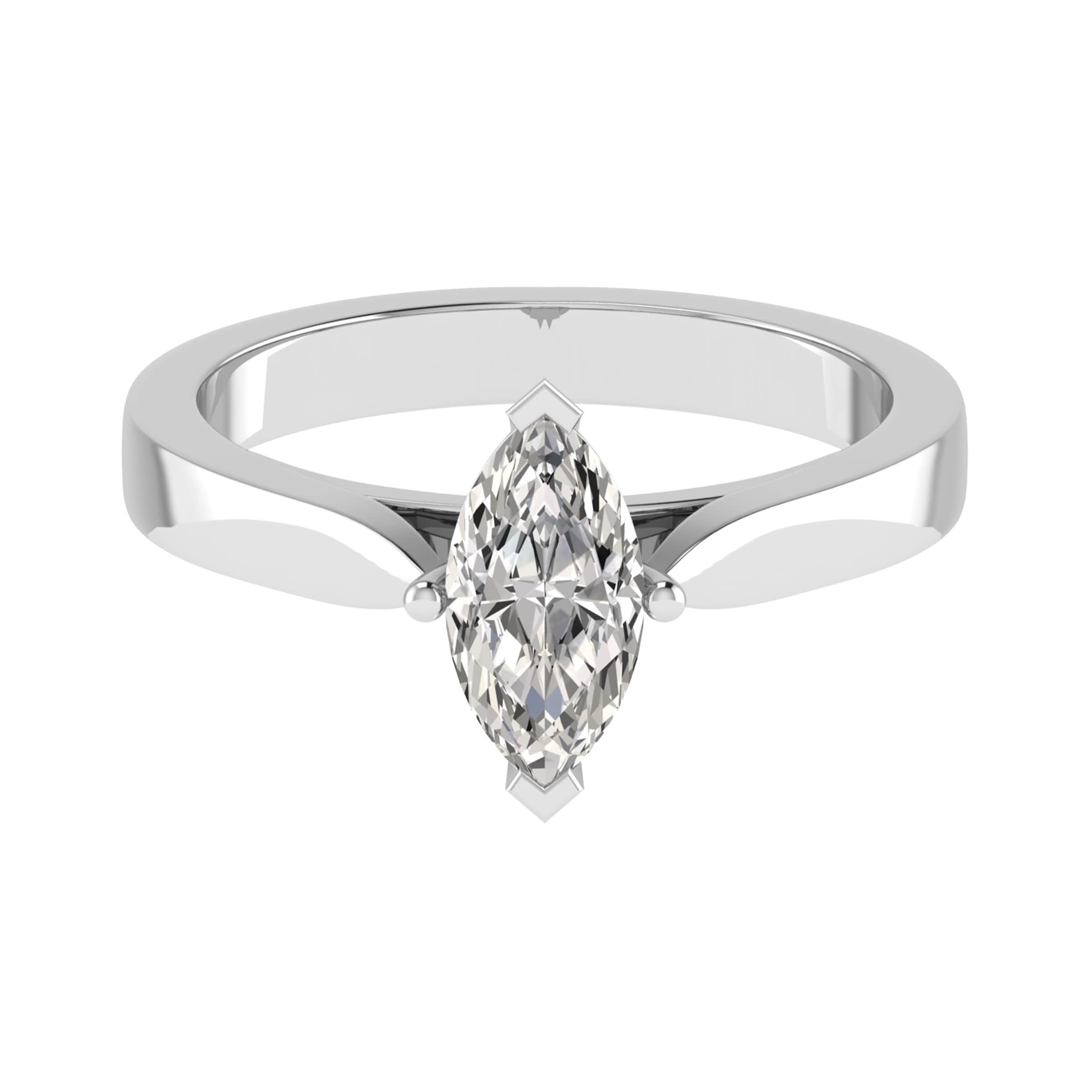 Brynlee Natural 4 Prong  Diamond Ring