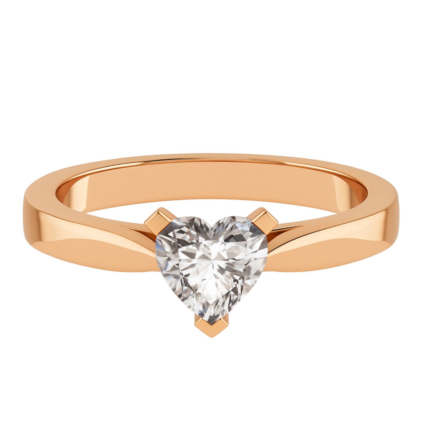 Camlyn Natural 4 Prong  Diamond Ring