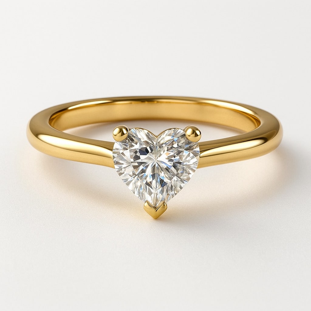 Betsi Natural 3 Prong  Diamond Ring
