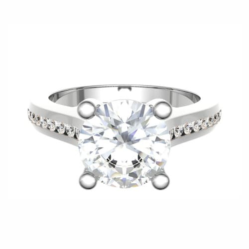 Candi Natural 4 Prong  Diamond Ring