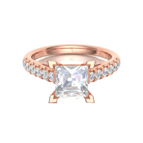 Cailyn Natural 4 Prong  Diamond Ring
