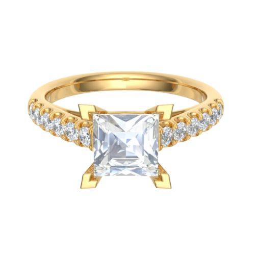 Cailyn Natural 4 Prong  Diamond Ring