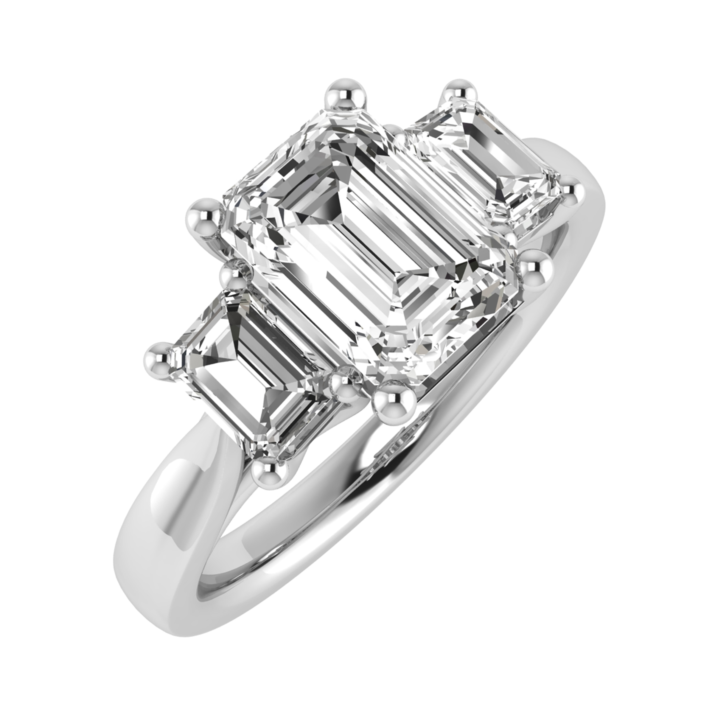 Deondra Natural 4 Prong  Diamond Ring