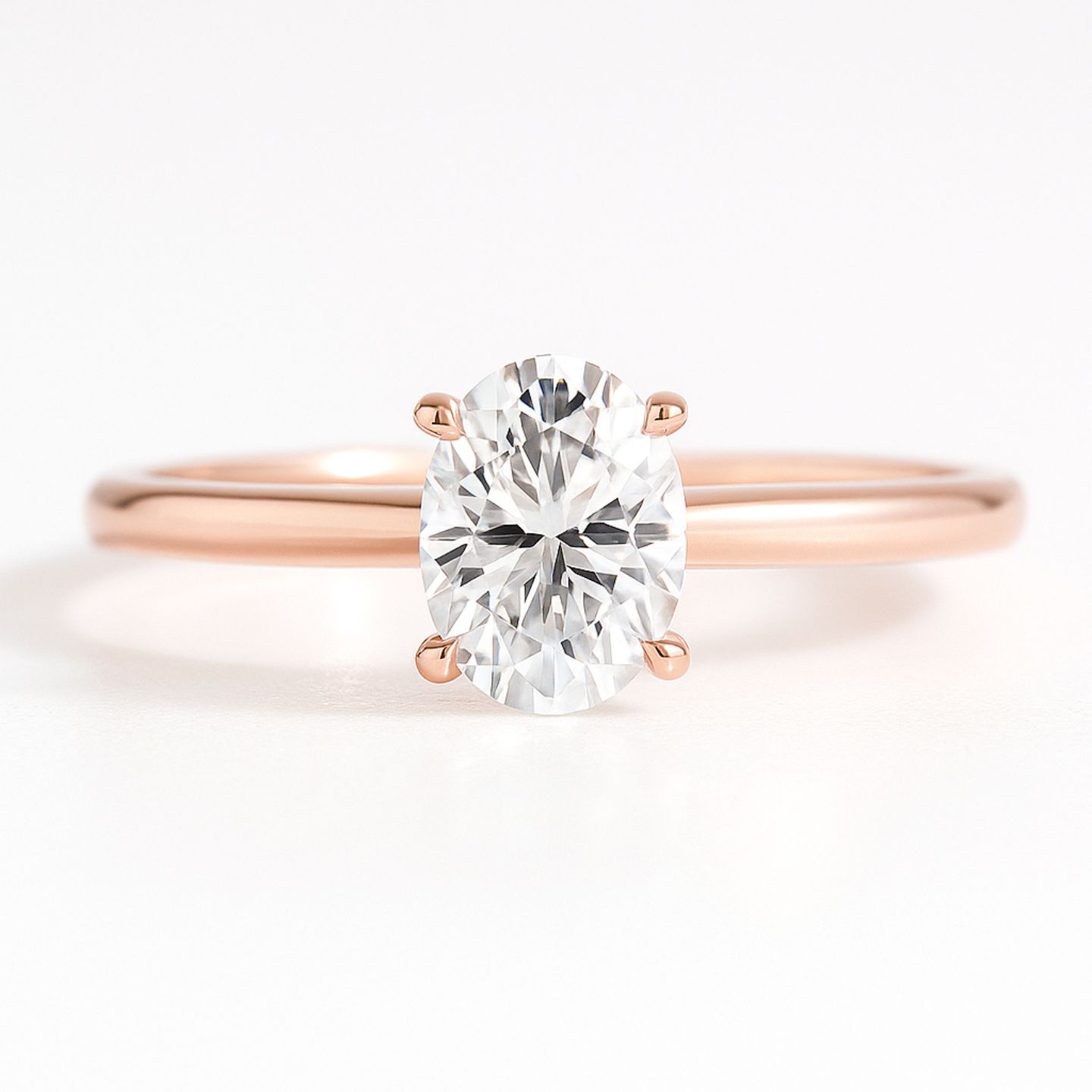 Celisa Natural 4 Prong  Diamond Ring