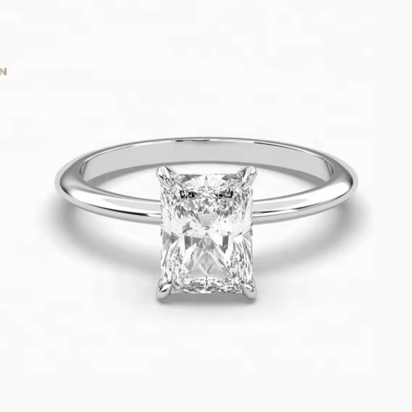 Chante Natural 4 Prong  Diamond Ring
