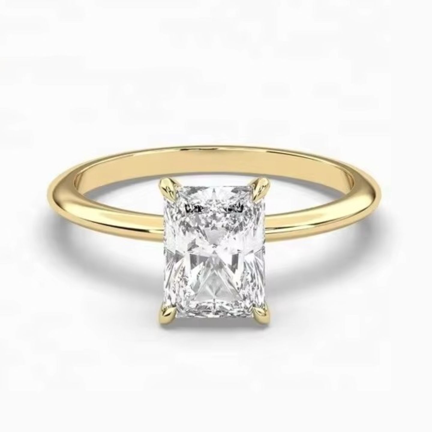 Chante Natural 4 Prong  Diamond Ring