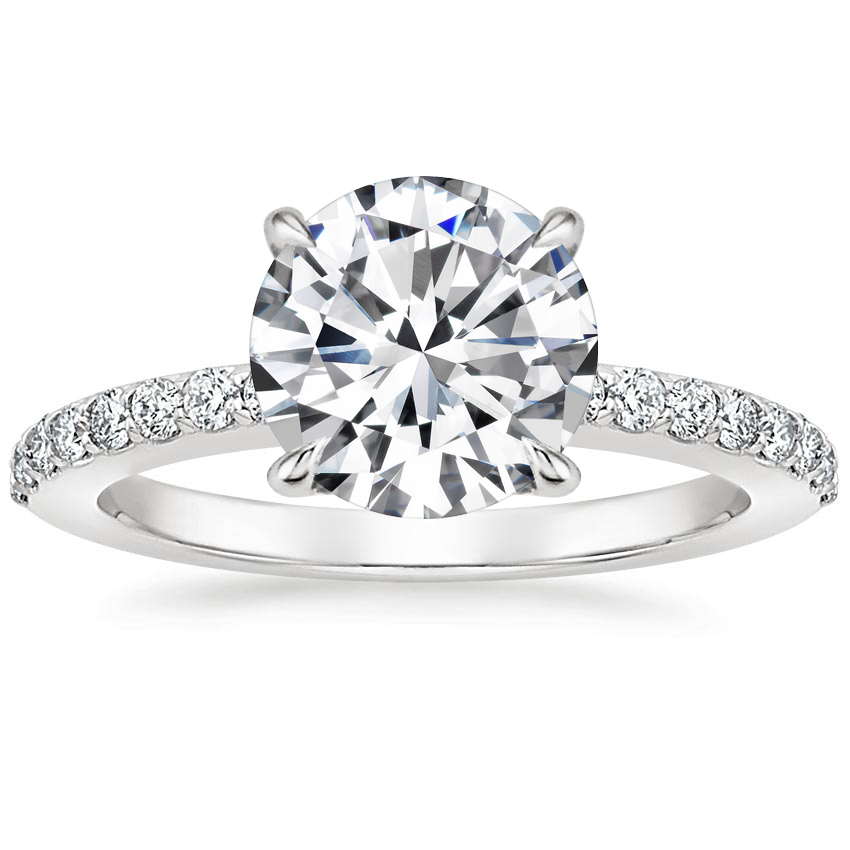 0.20-3.00 Carat Round Cut Engagement Ring Diamond Set