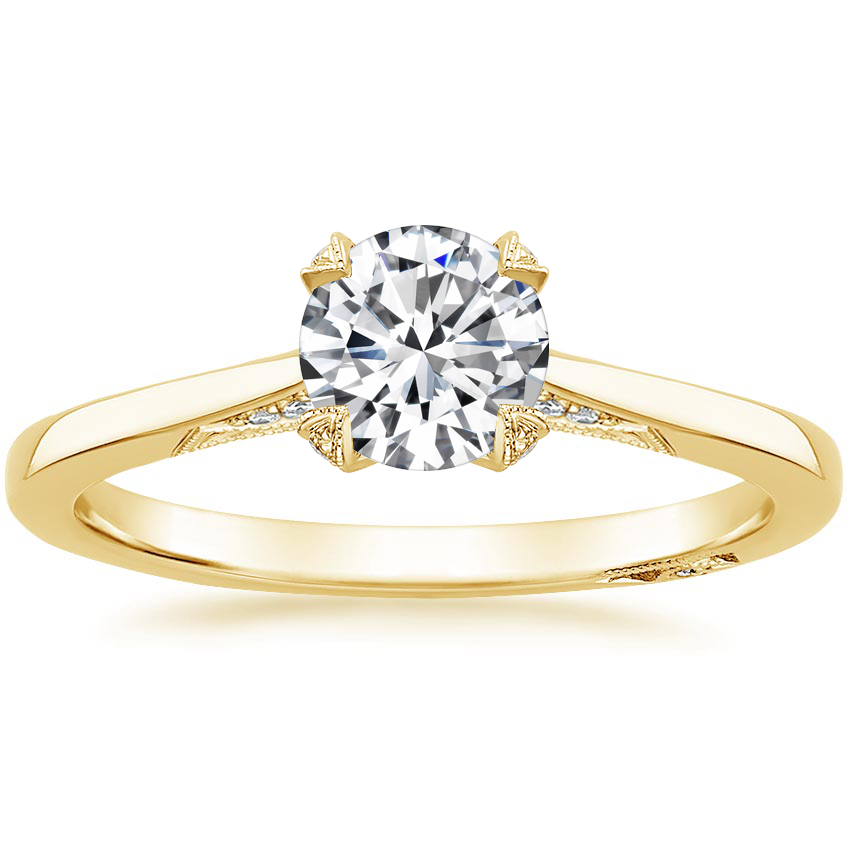 Kiran 0.20-3.00 Carat Round Cut Engagement Ring